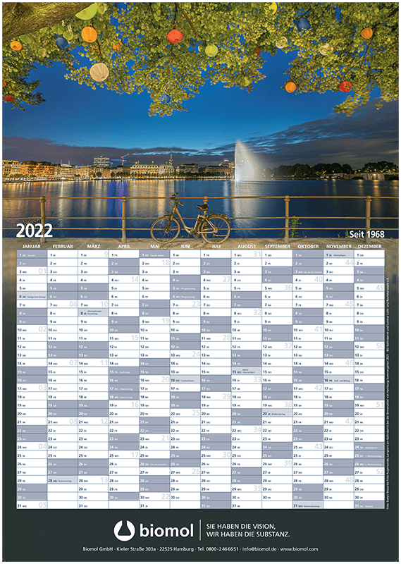 Biomol Kalender 2022 – in stock now!